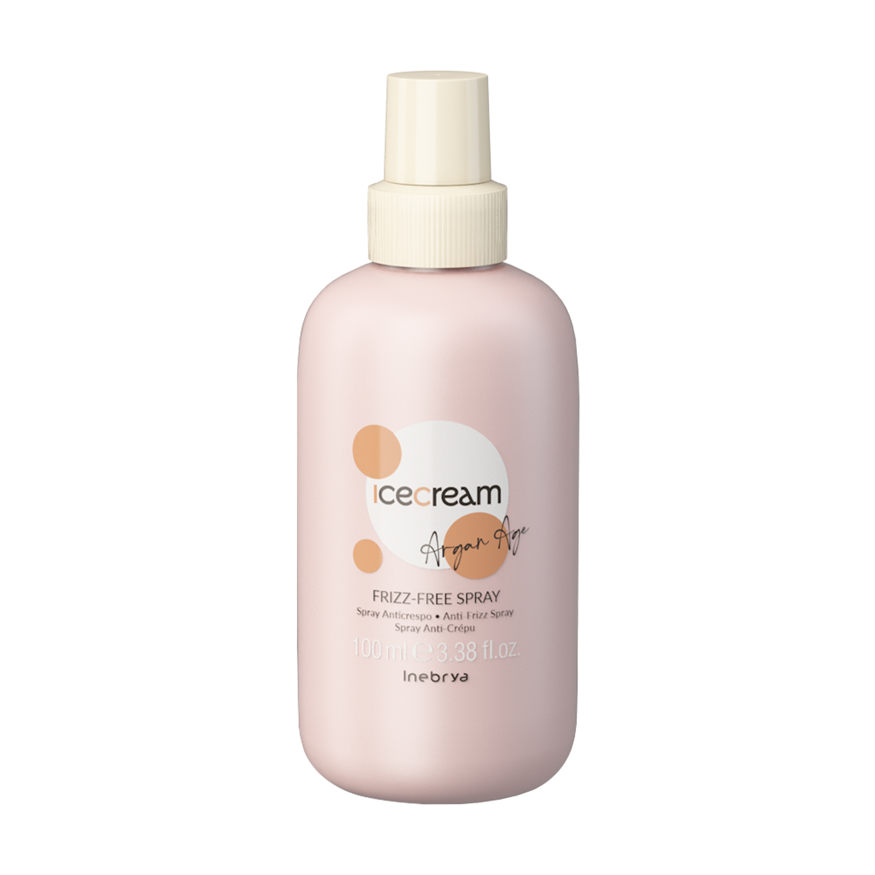 Спрей для волосся Inebrya Argan Age Frizz-Free Spray з маслом аргана та макадамії, 100 мл